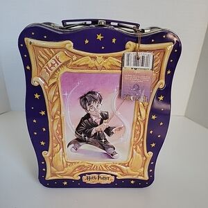 Harry Potter Sorcerer's Stone Tin Carry Case Collectible